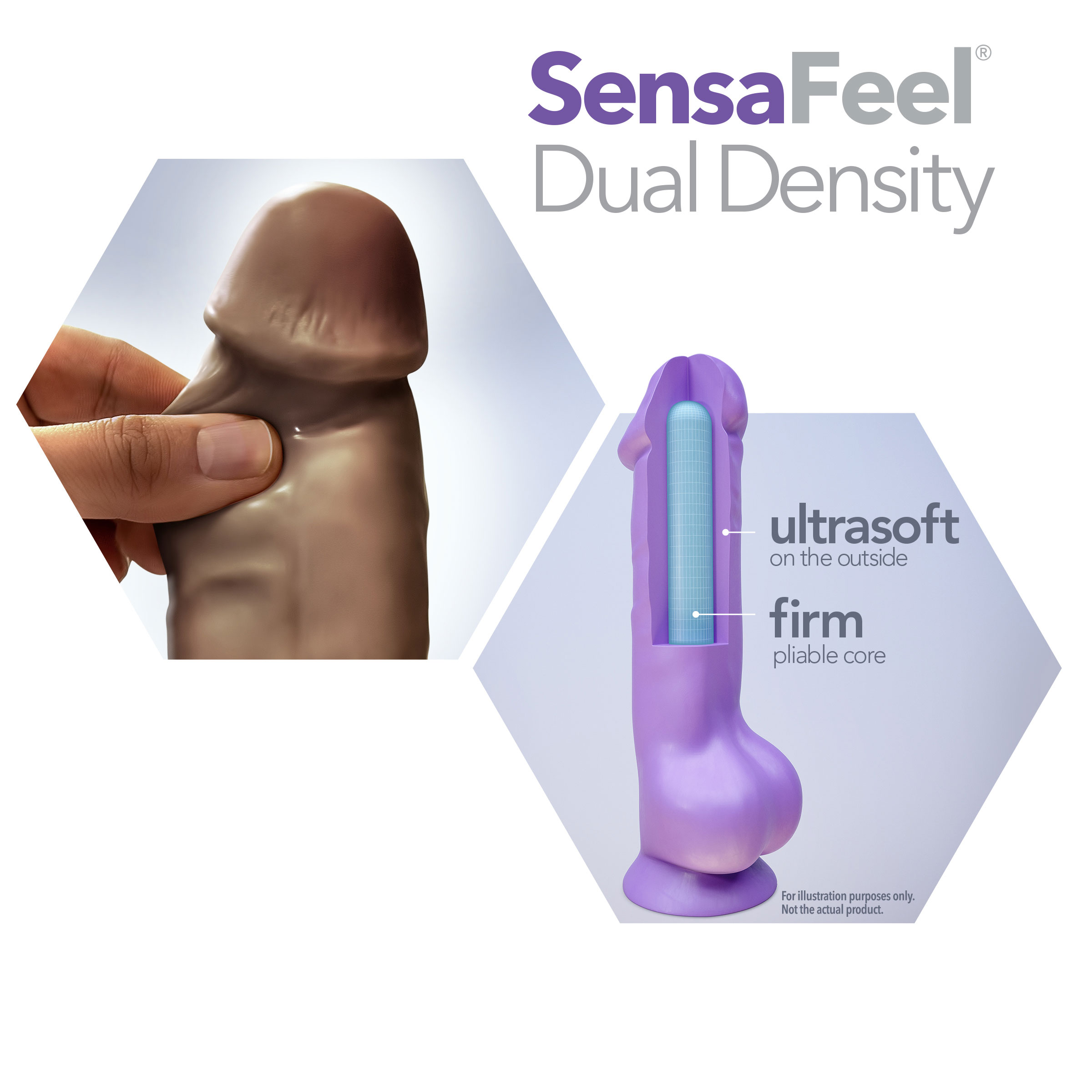Au Natural - 9 Inch Dildo With Suction Cup