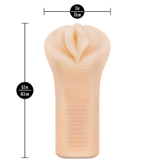Enlust Emma Male Masturbator With Bullet Vibrator - Beige