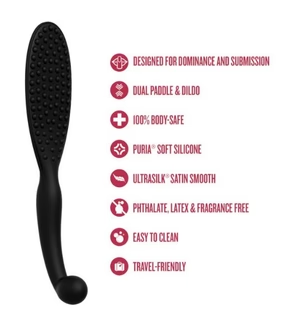 Temptasia Governess Paddle Black