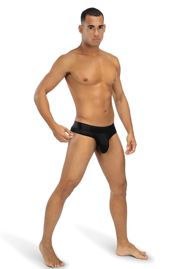 Envy Midnight Athletics Thong Black Small Medium