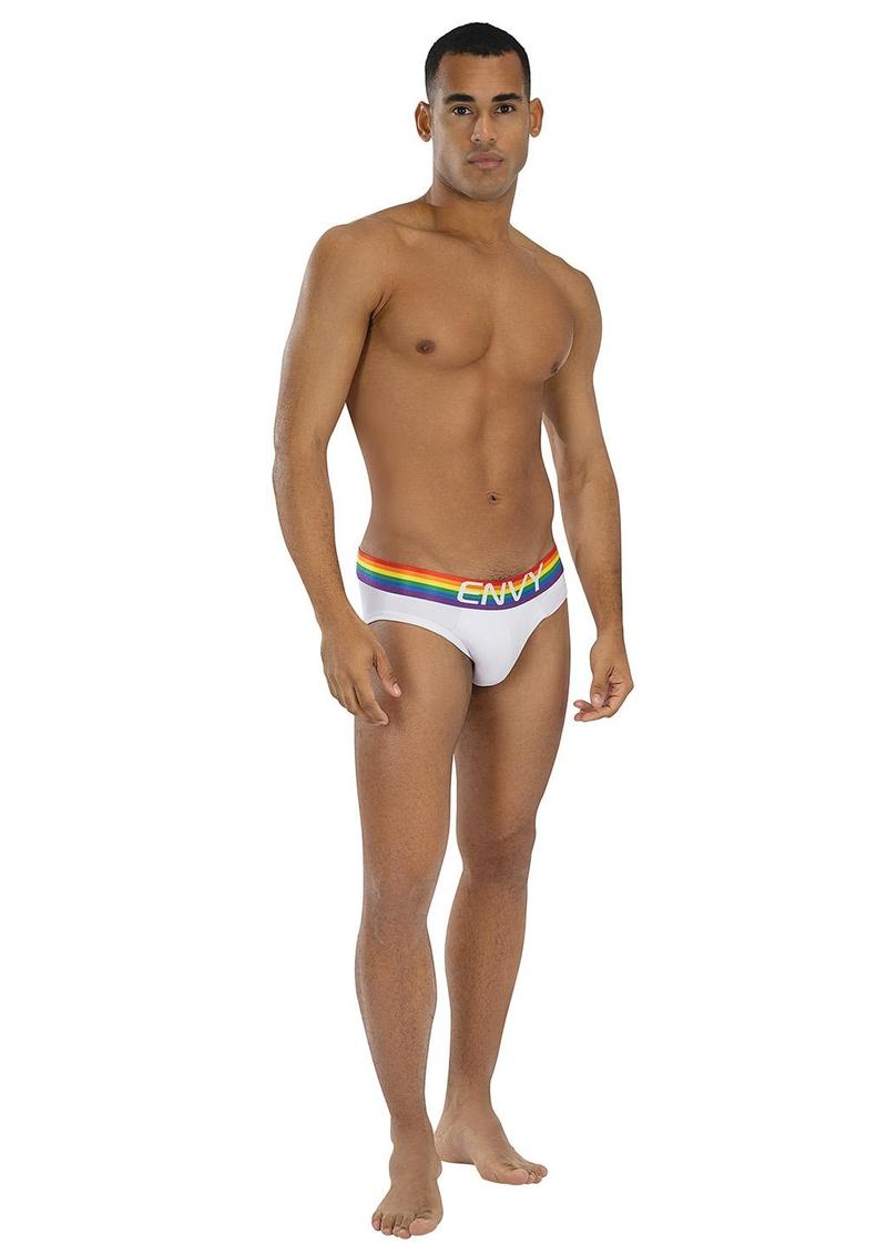 Envy Rainbow Radiant White and Rainbow Sm Med