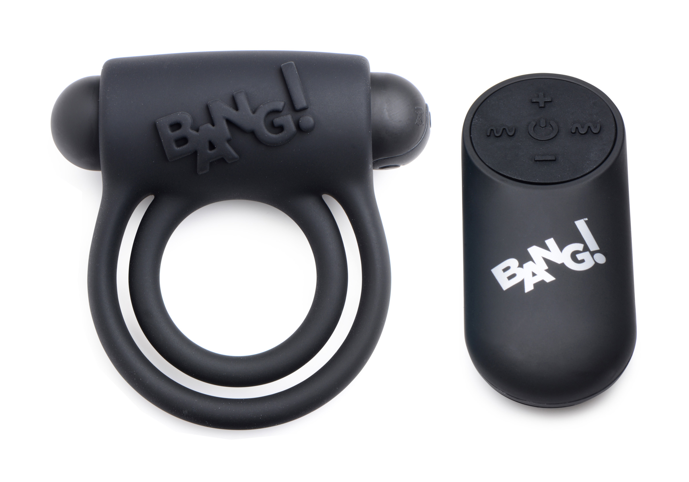 Bang - Silicone Cockring and Bullet With Remote Control