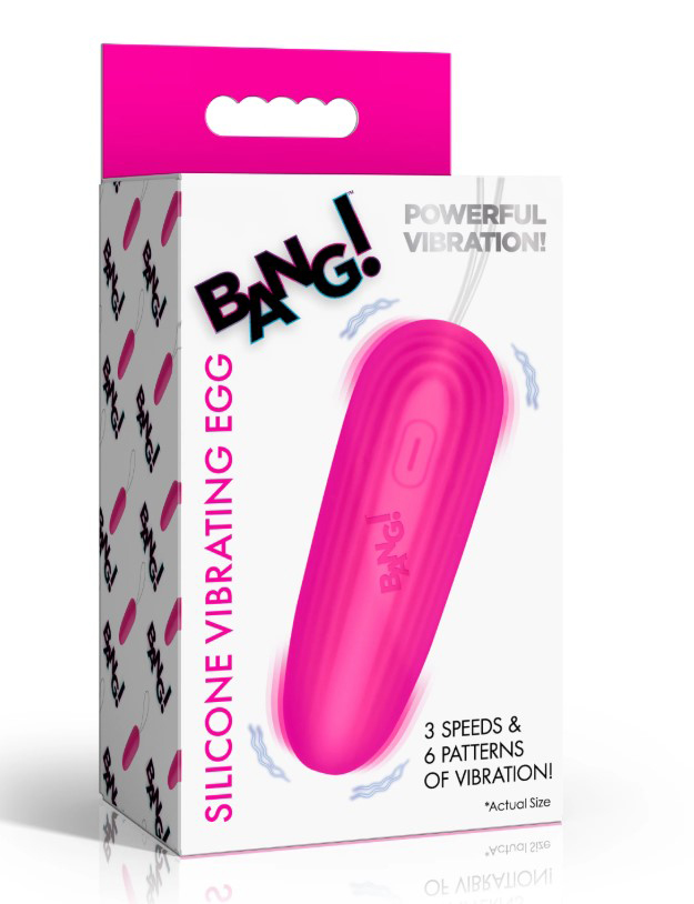 Silicone Vibrating Egg - Pink
