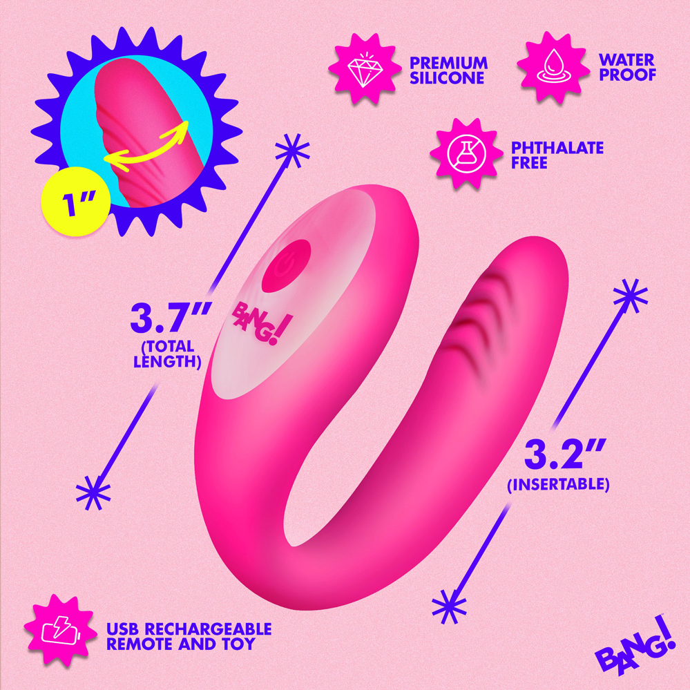 Gyrating G-Spot Vibrator - Pink
