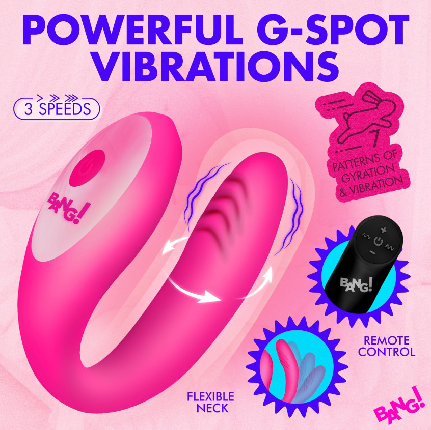 Gyrating G-Spot Vibrator - Pink
