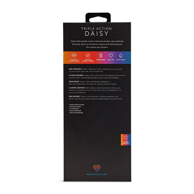 Nu Sensuelle Triple Action Daisy - Electric Blue