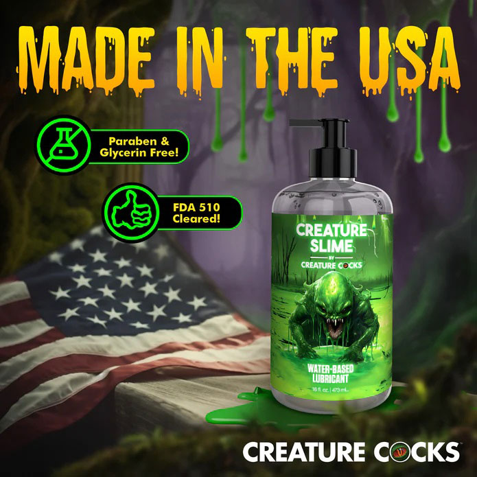 Creature Slime Water Based Lubricant