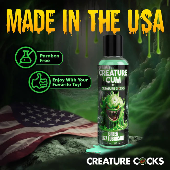 Creature Cum Green Water-Based Lubricant