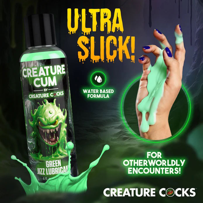 Creature Cum Green Water-Based Lubricant