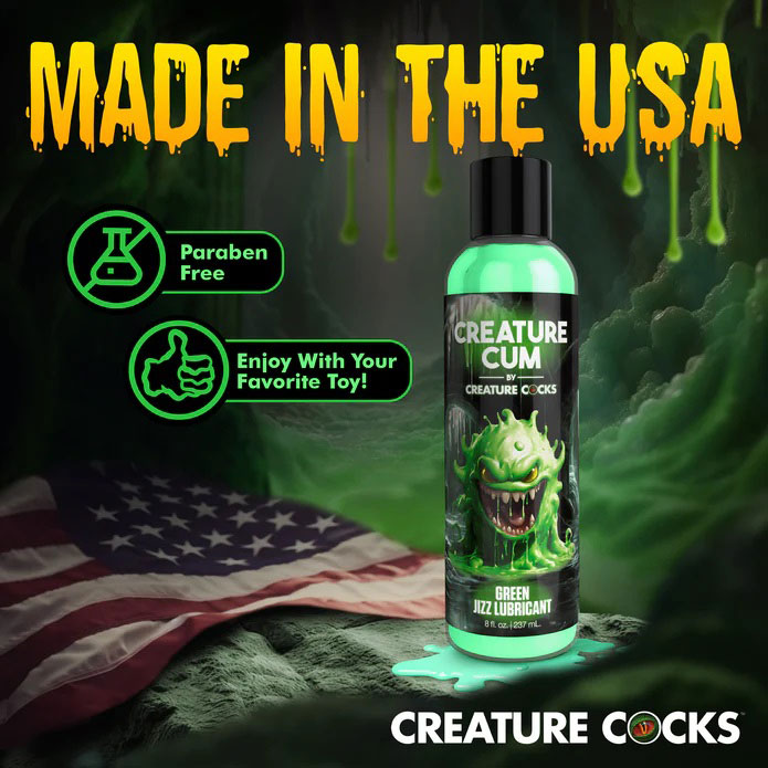 Creature Cum Green Water-Based Lubricant