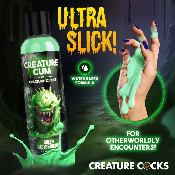 Creature Cum Green Water-Based Lubricant