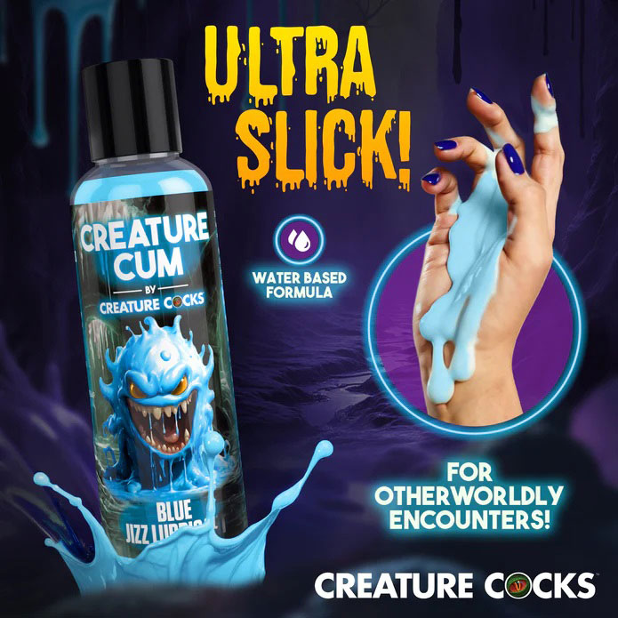 Creature Cum Blue Water-Based Lubricant