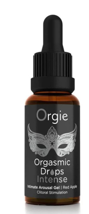 Orgasmic Drops 1oz Intimate Arousal Gel Red Apple