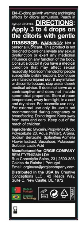 Orgasmic Drops 0.5oz Intimate Arousal Gel