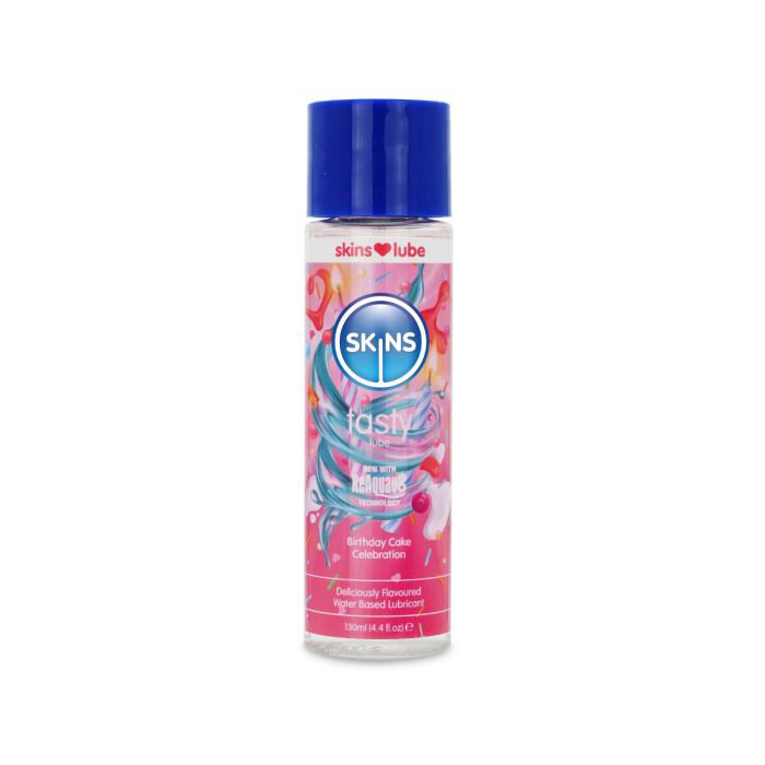 Skins Birthday Cake Water Based Lubricant 4.4 Fl Oz