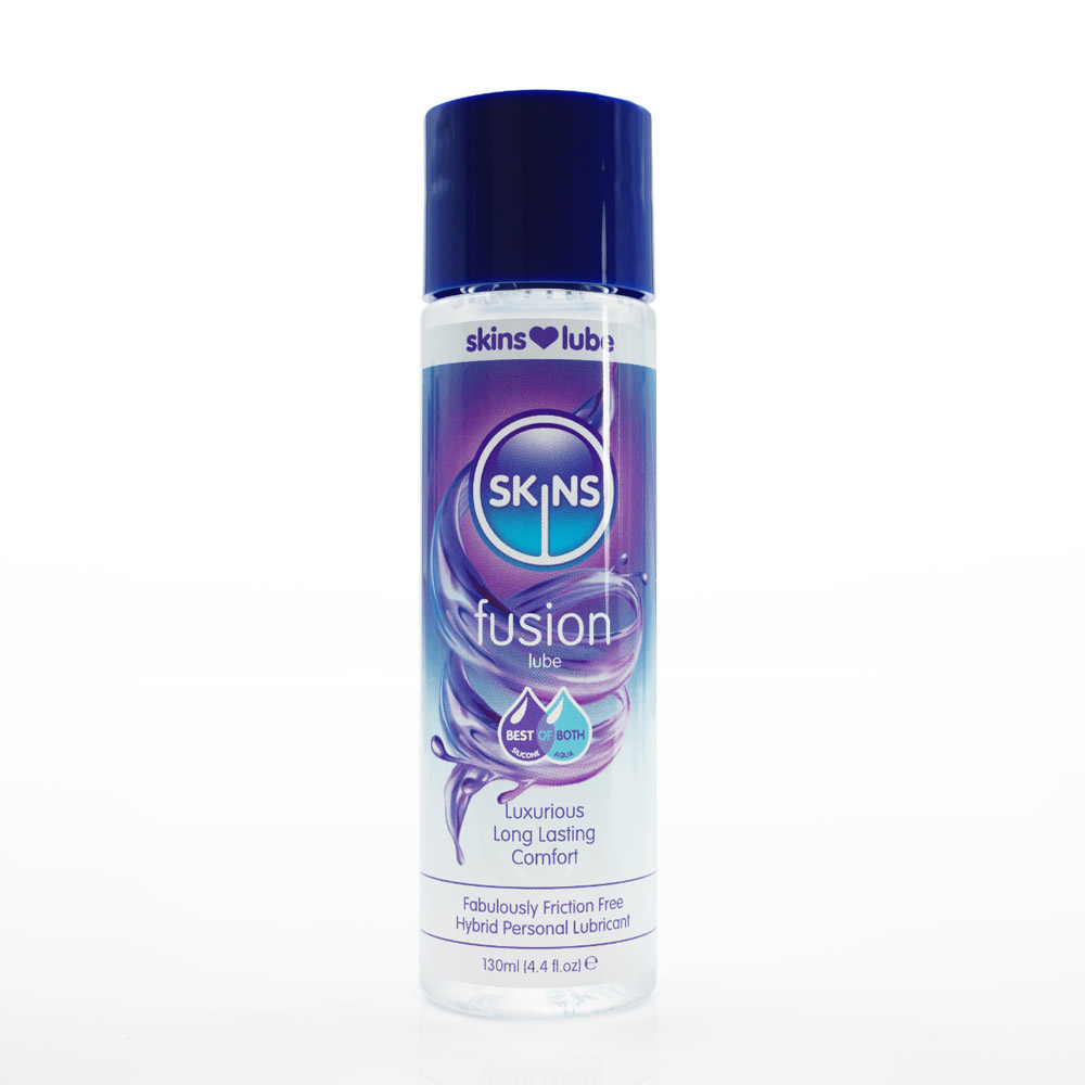 Skins Fusion Hybrid Silicone and Water Based Lubricant 4.4oz