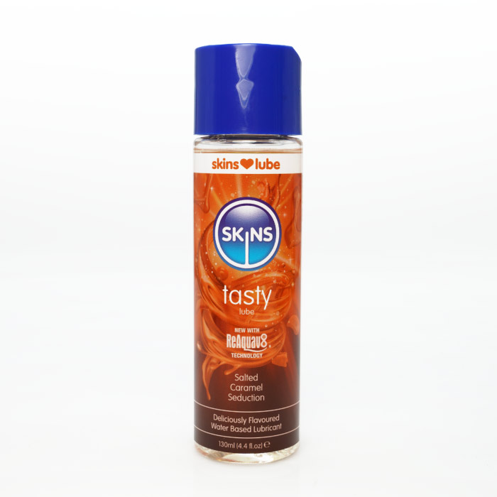 Skins Salted Caramel Water Based Lubricant 4.4oz