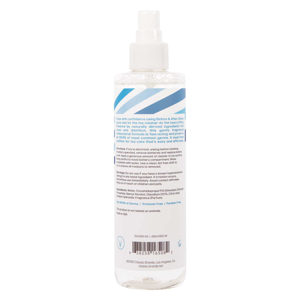 Before and After Spray Toy Cleaner 8 Oz