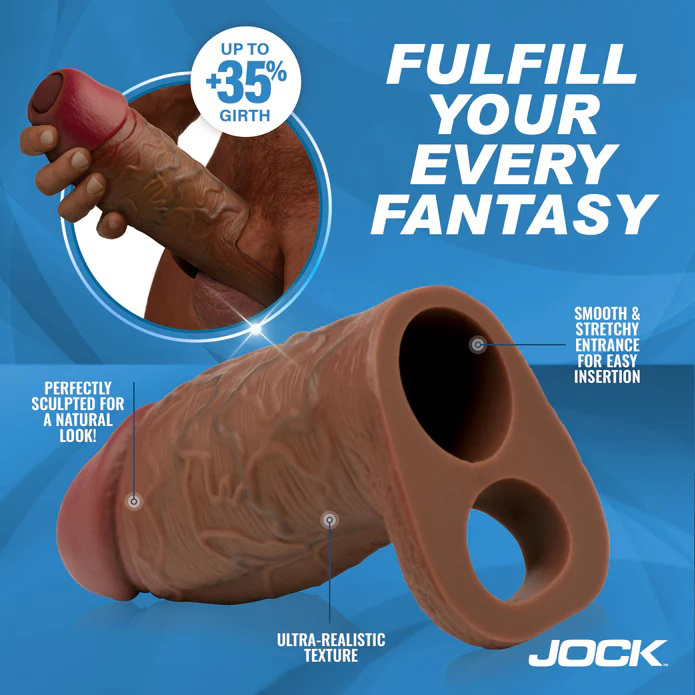 Jock Silicone Penis Extension Sleeve