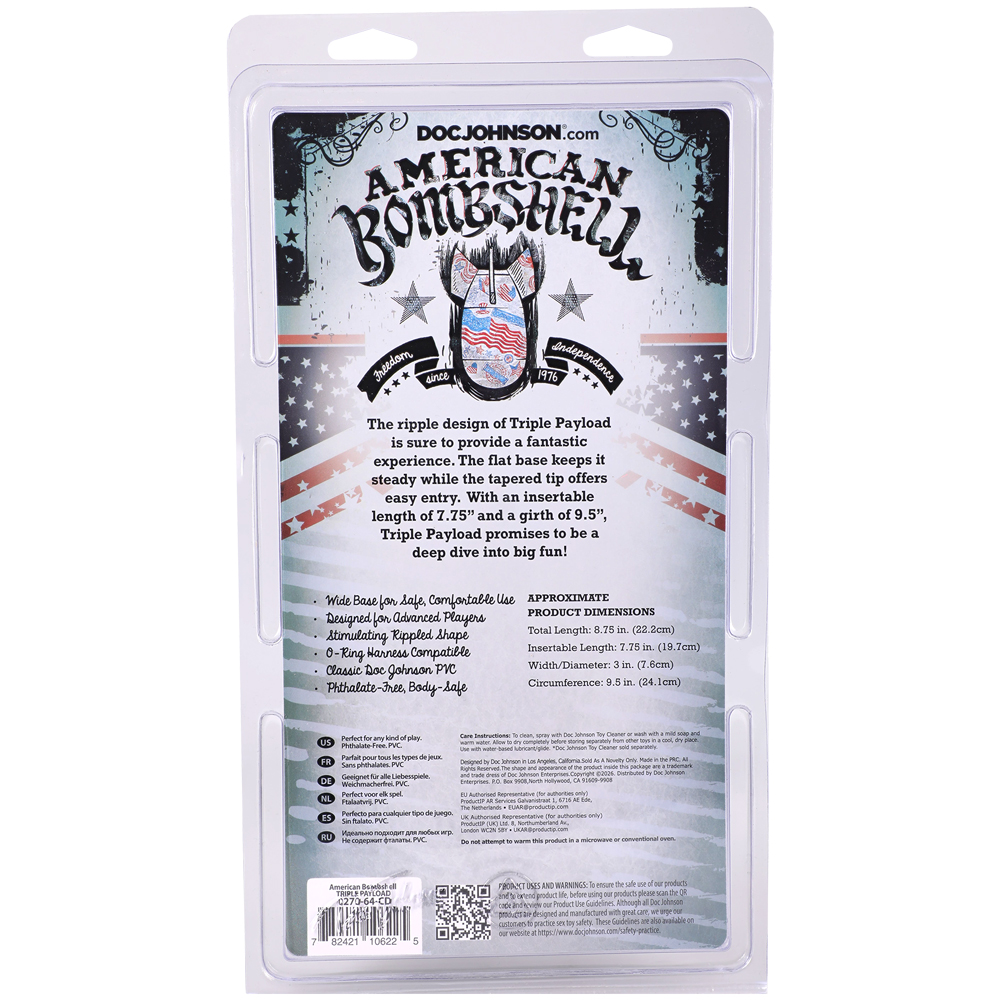 American Bombshell Triple Payload Gun Metal - Black