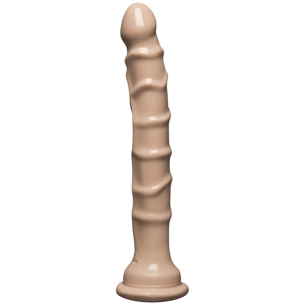 Raging Hard Ons Slimline With Suction Cup 8 Inch Dong - White