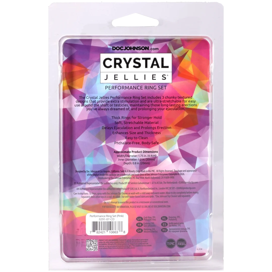 Crystal Jellies - Performance Ring Set