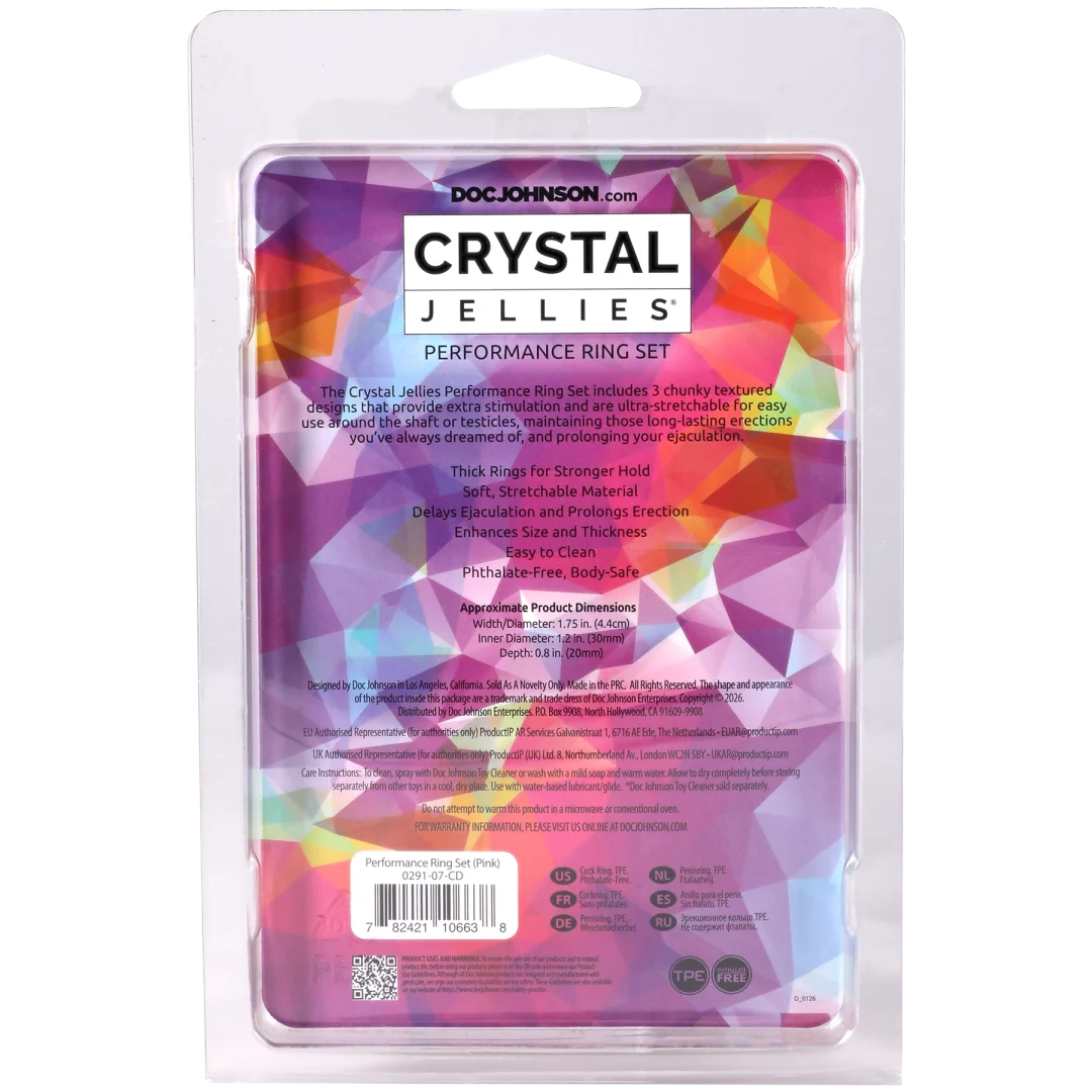 Crystal Jellies - Performance Ring Set