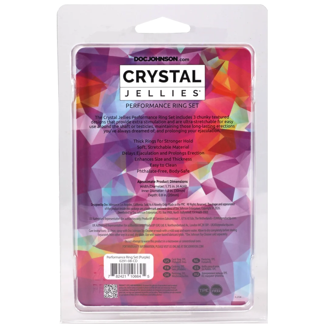 Crystal Jellies - Performance Ring Set