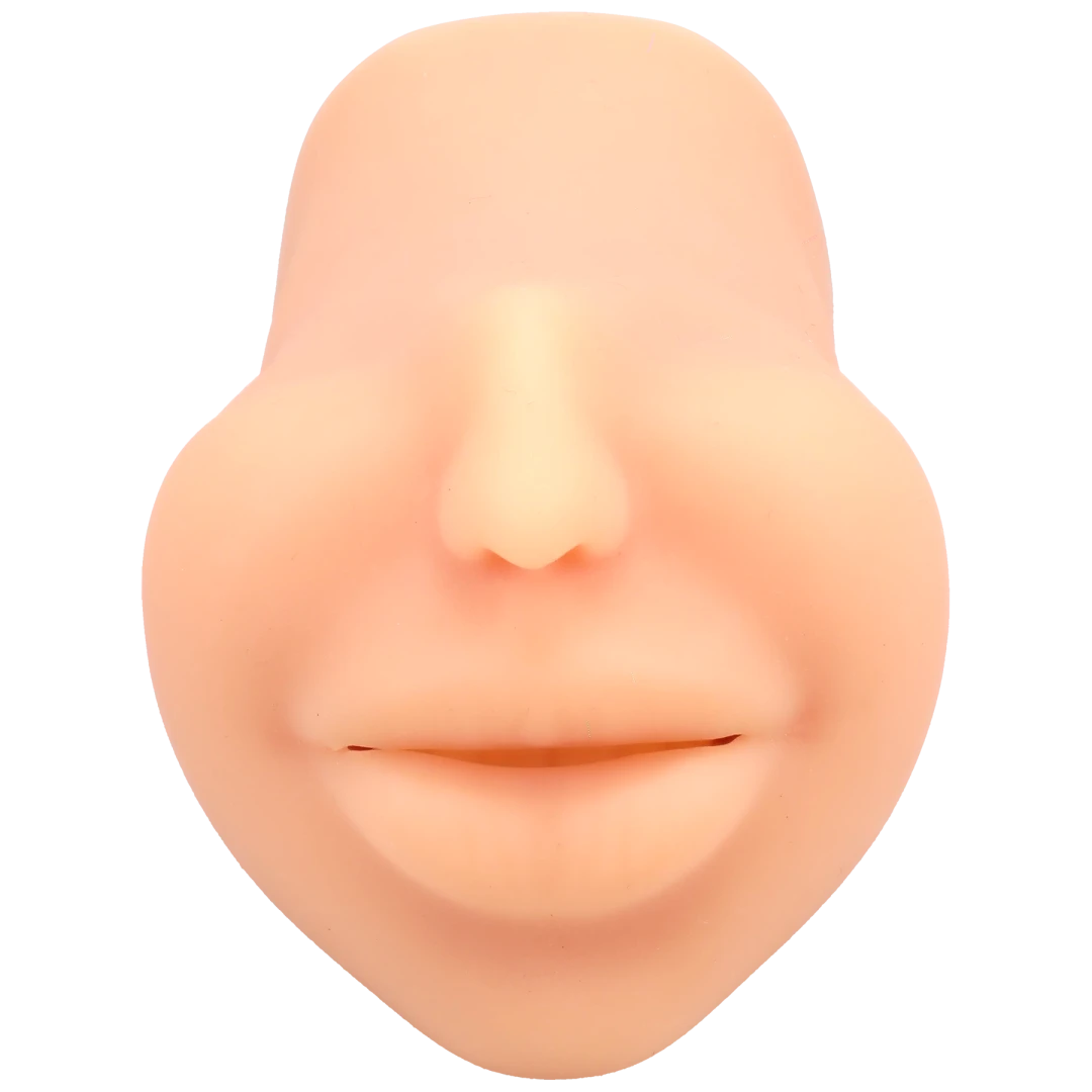 The Super Sucker - Cum Guzzler - Male Mouth Ultraskyn Masturbator Vanilla