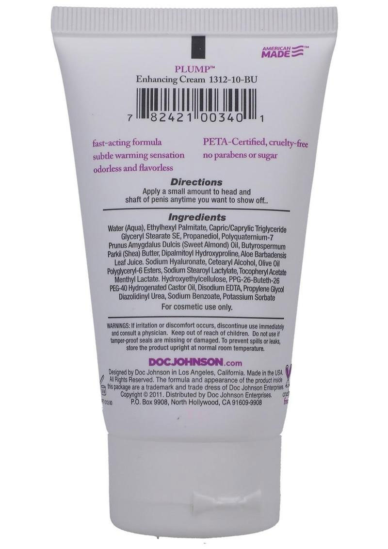 Plump Enhancement Cream for Men - 2 Oz. - Boxed