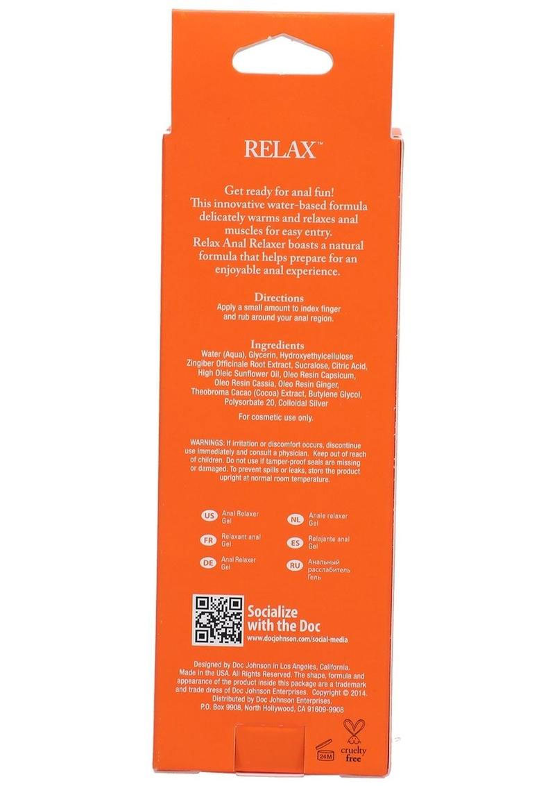 Relax - Anal Relaxer for Everyone - 2 Oz. - Bulk