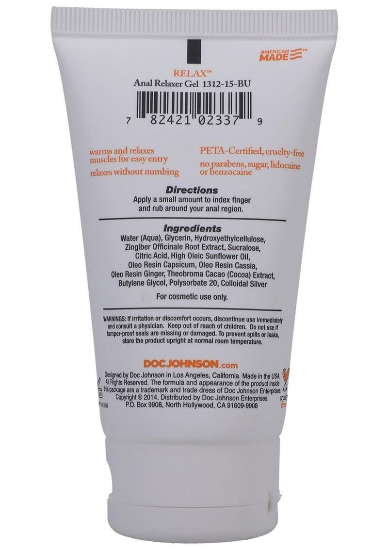 Relax - Anal Relaxer for Everyone - 2 Oz. - Bulk