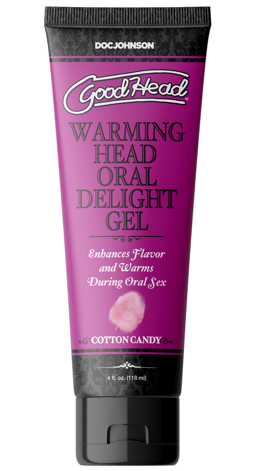 Goodhead - Warming Oral Delight Gel - Cotton Candy - 4 Fl. Oz.