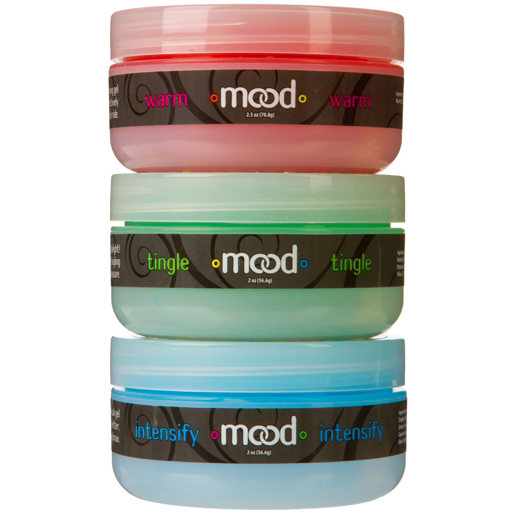 Mood Arousal Gels - Warm, Tingle, Intensify Bulk
