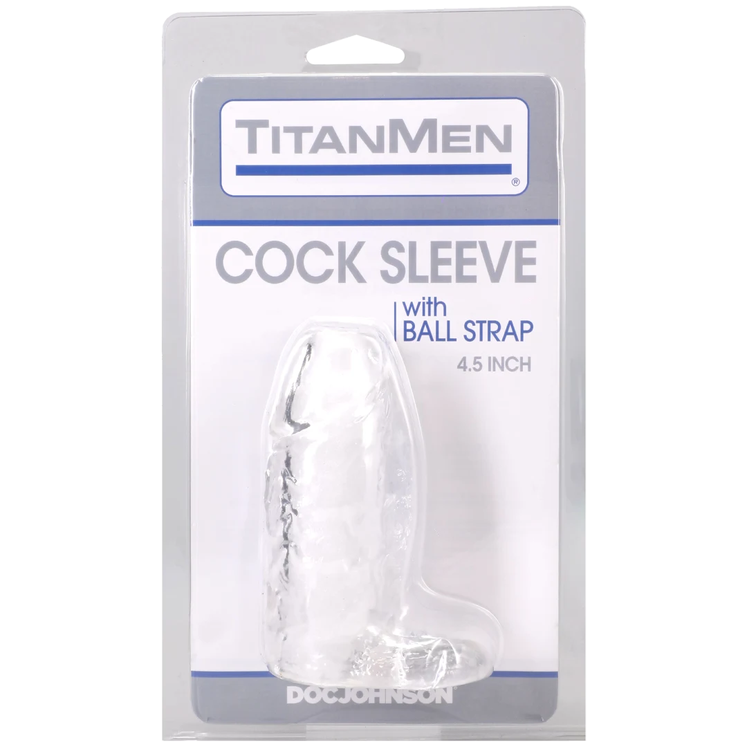 Titanmen - Cock Sleeve With Ball Strap