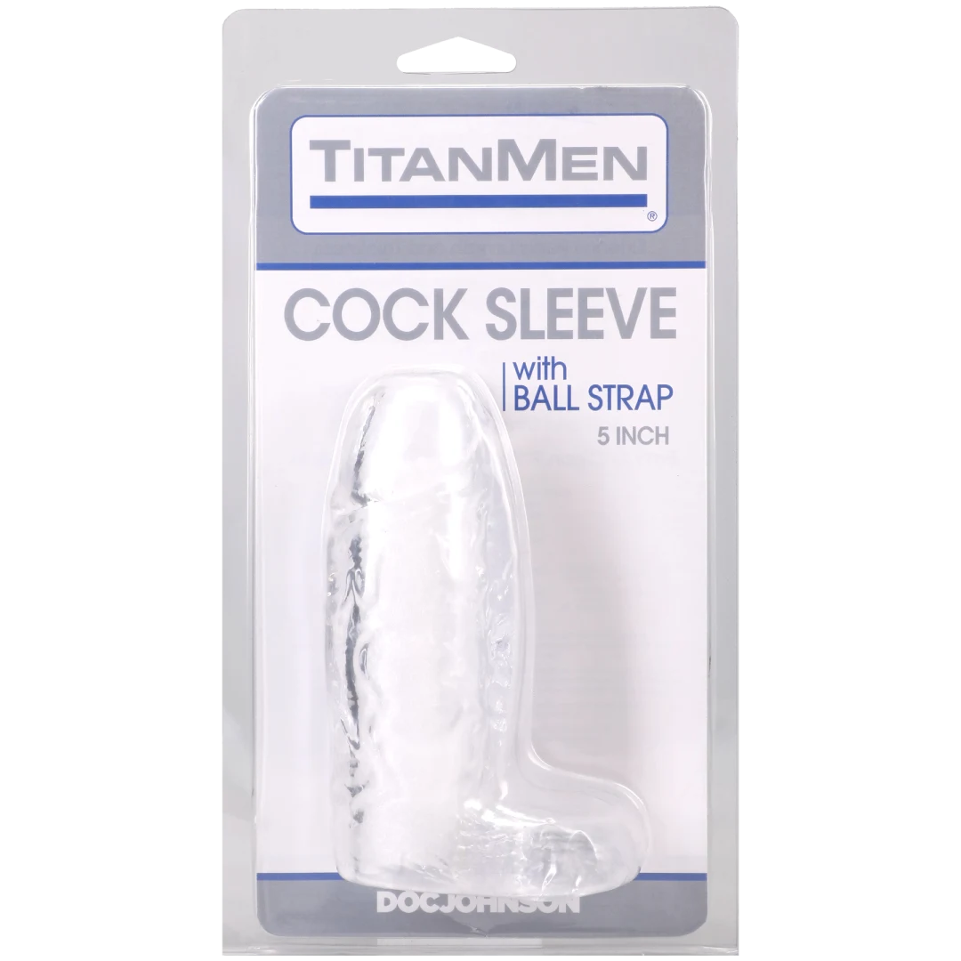 Titanmen - Cock Sleeve With Ball Strap