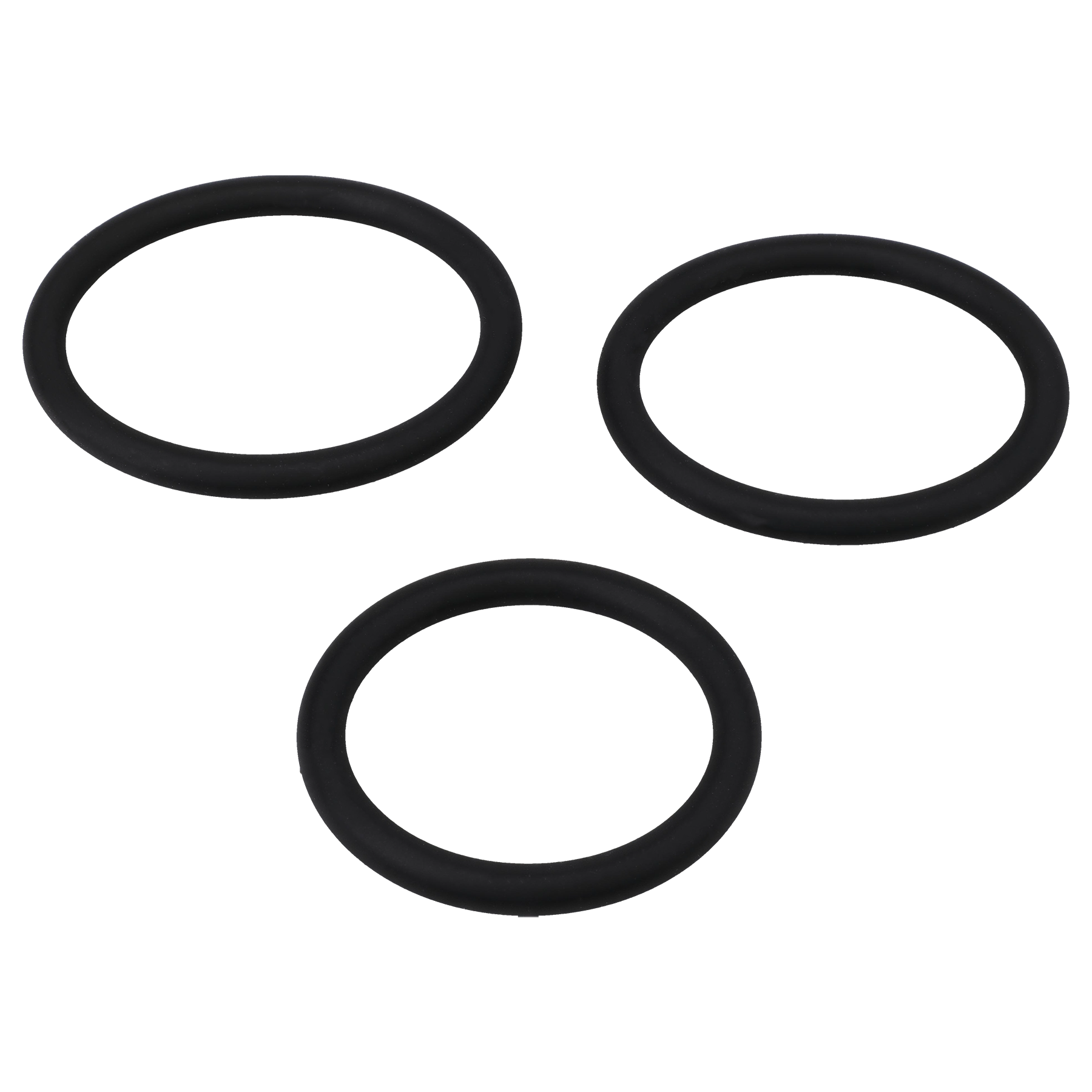 Titanmen - Slim C-Ring - 3 Piece Silicone Set Black