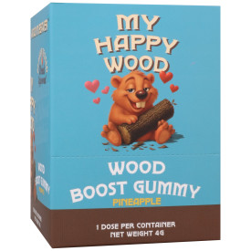 Wood Boost Gummy for Him 12 Pack Display Pineapple