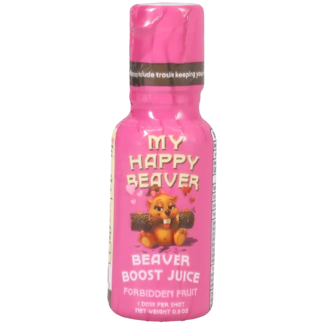Beaver Boost Juice for Her 12 Pack Display Forbidden Fruit