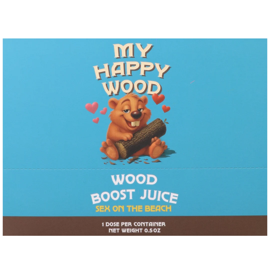 Wood Boost Juice for Him 12 Pack Display Sex on the Beach
