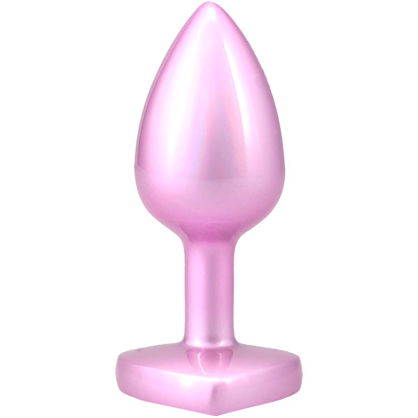 Booty Bling Metal Heart Plug