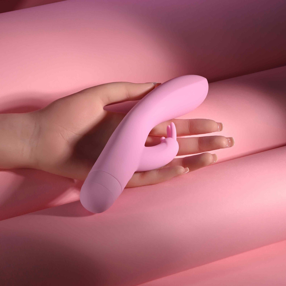 Cushy Bunny G-Spot Clitoral Stimulation - Pink