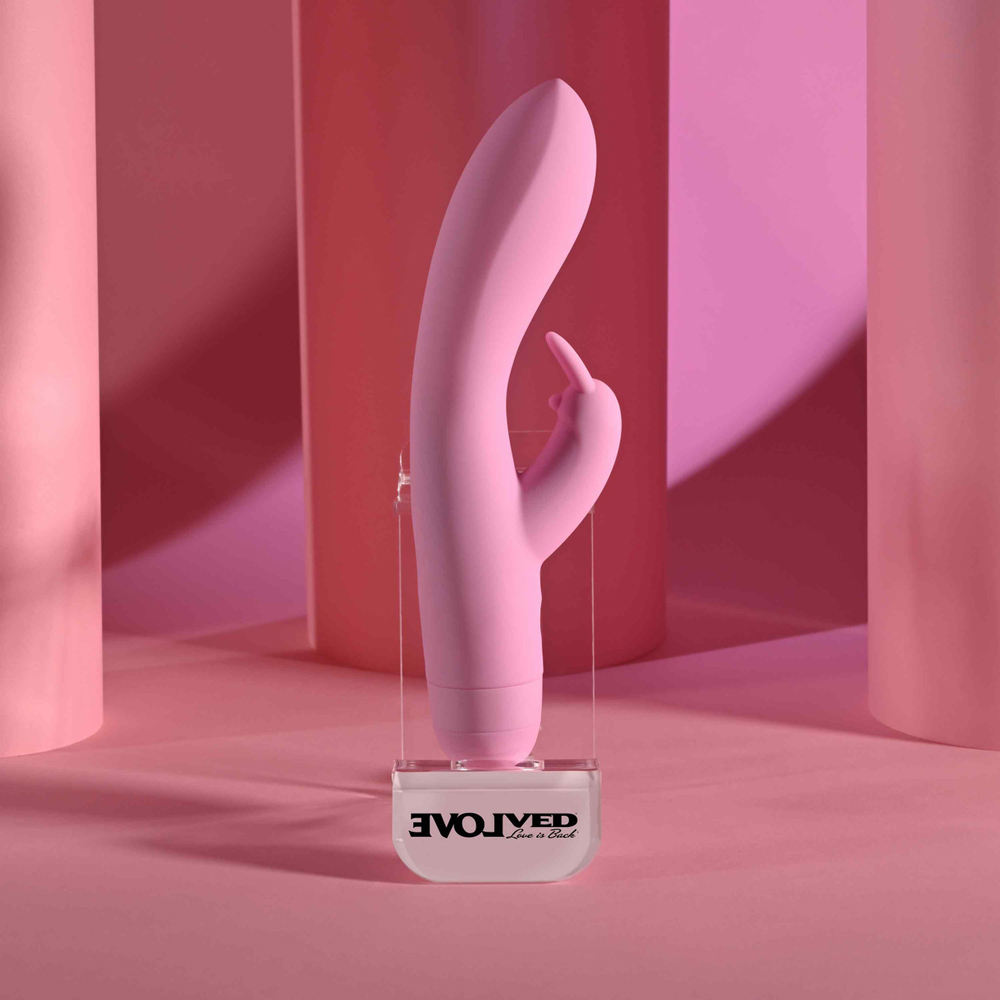 Cushy Bunny G-Spot Clitoral Stimulation - Pink