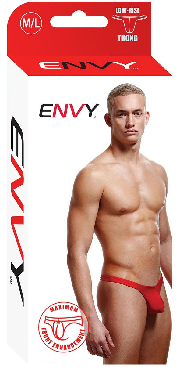 Low Rise Thong - Medium/large - Red