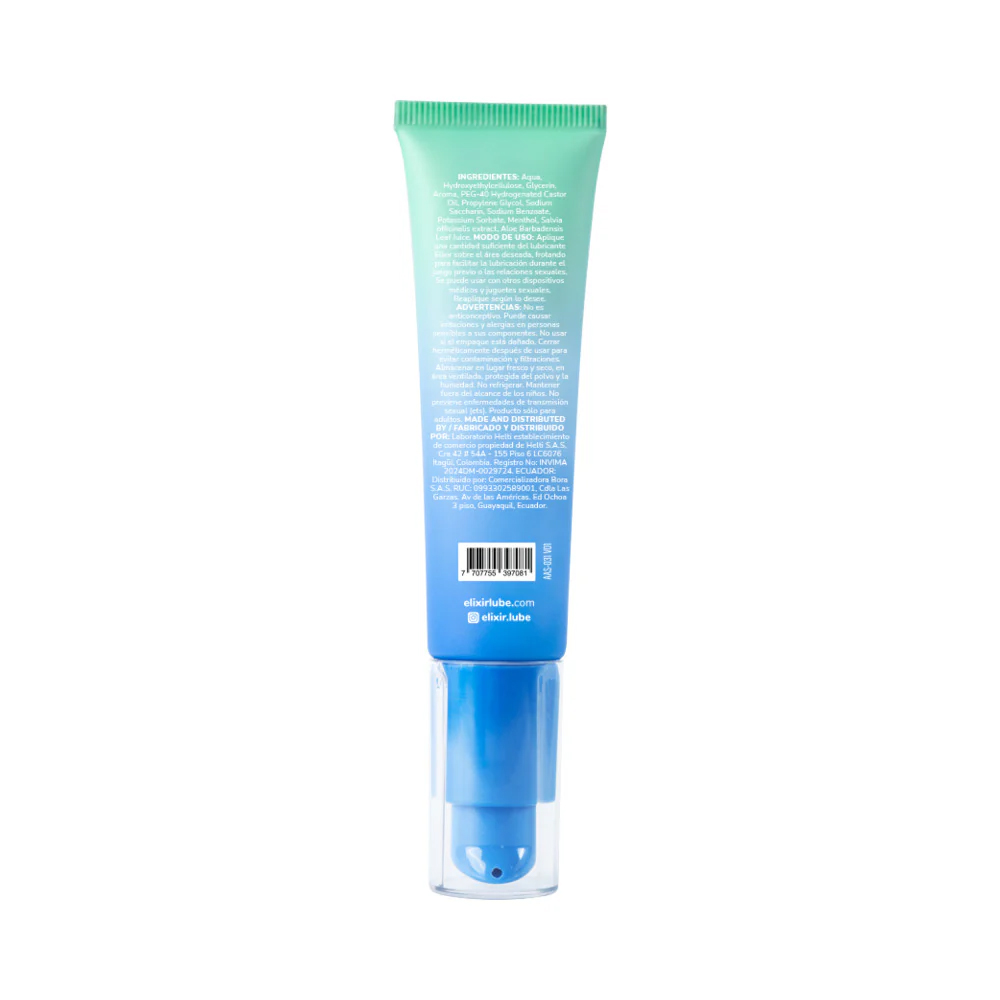 Elixir Cool Sensation Lubricant 30ml 1 Fl Oz