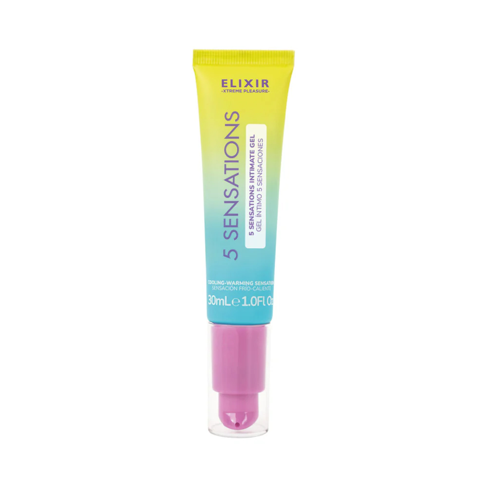 Elixir 5 Sensations Lubricant 15ml 0.5 Fl Oz - 12pc Display