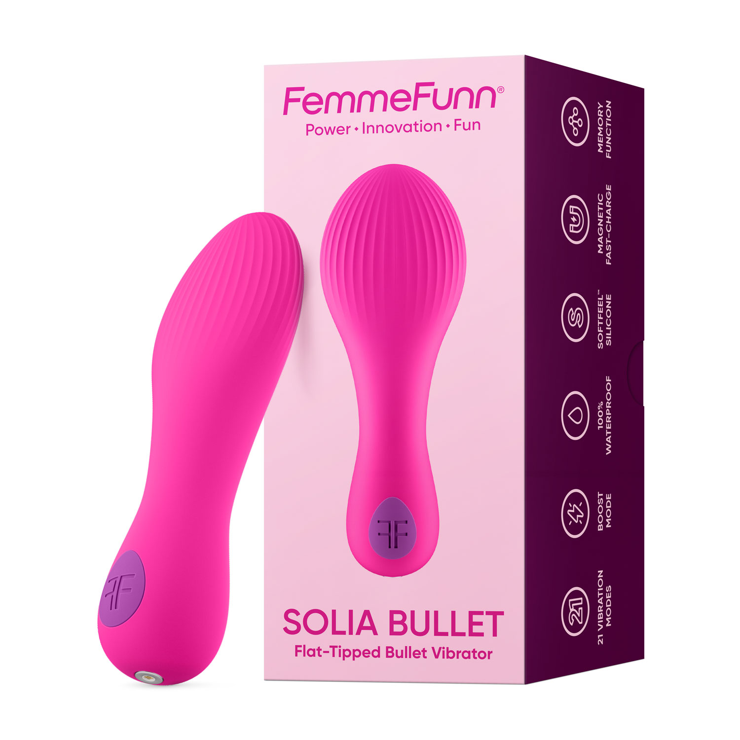 Solia Bullet Flat Tipped Vibrator