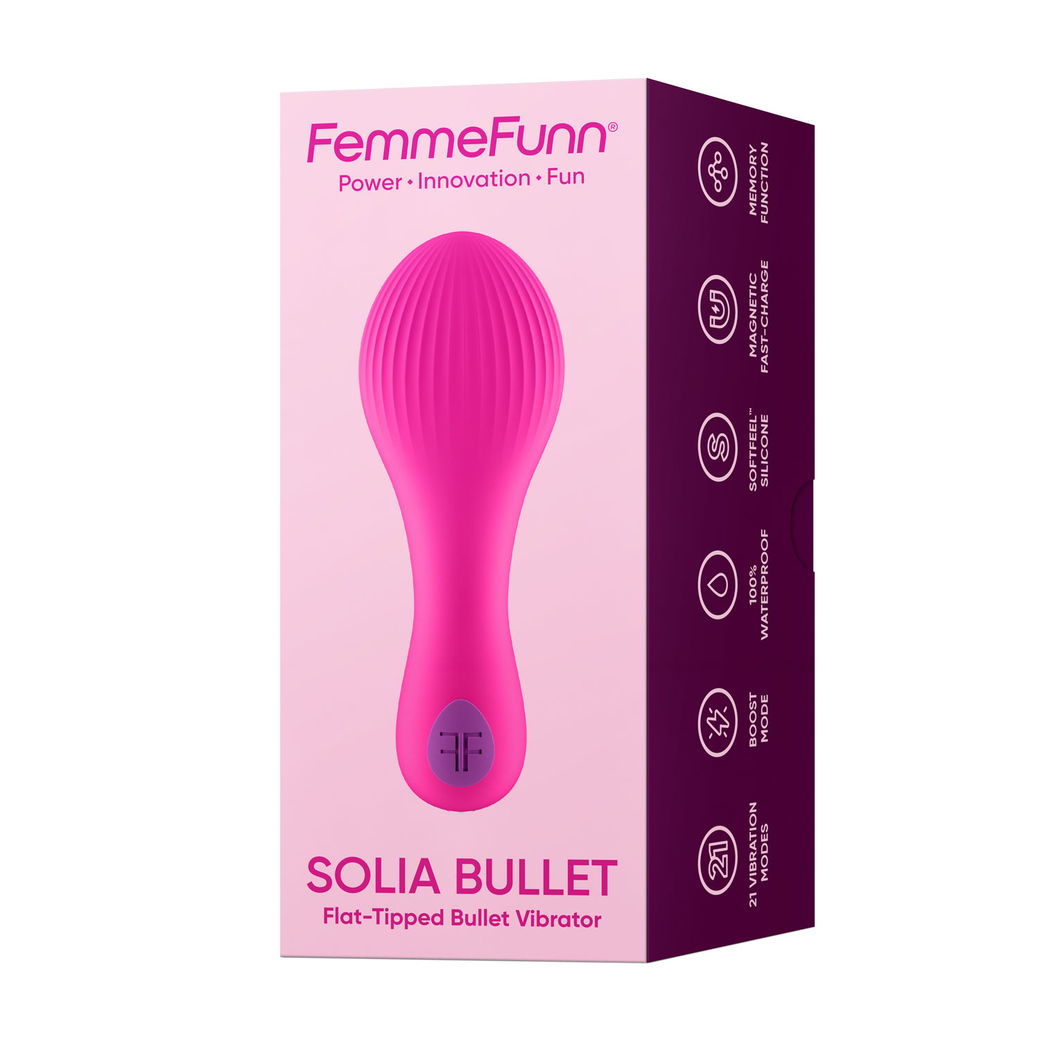Solia Bullet Flat Tipped Vibrator