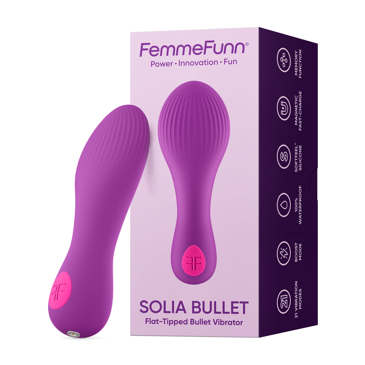Solia Bullet Flat Tipped Vibrator