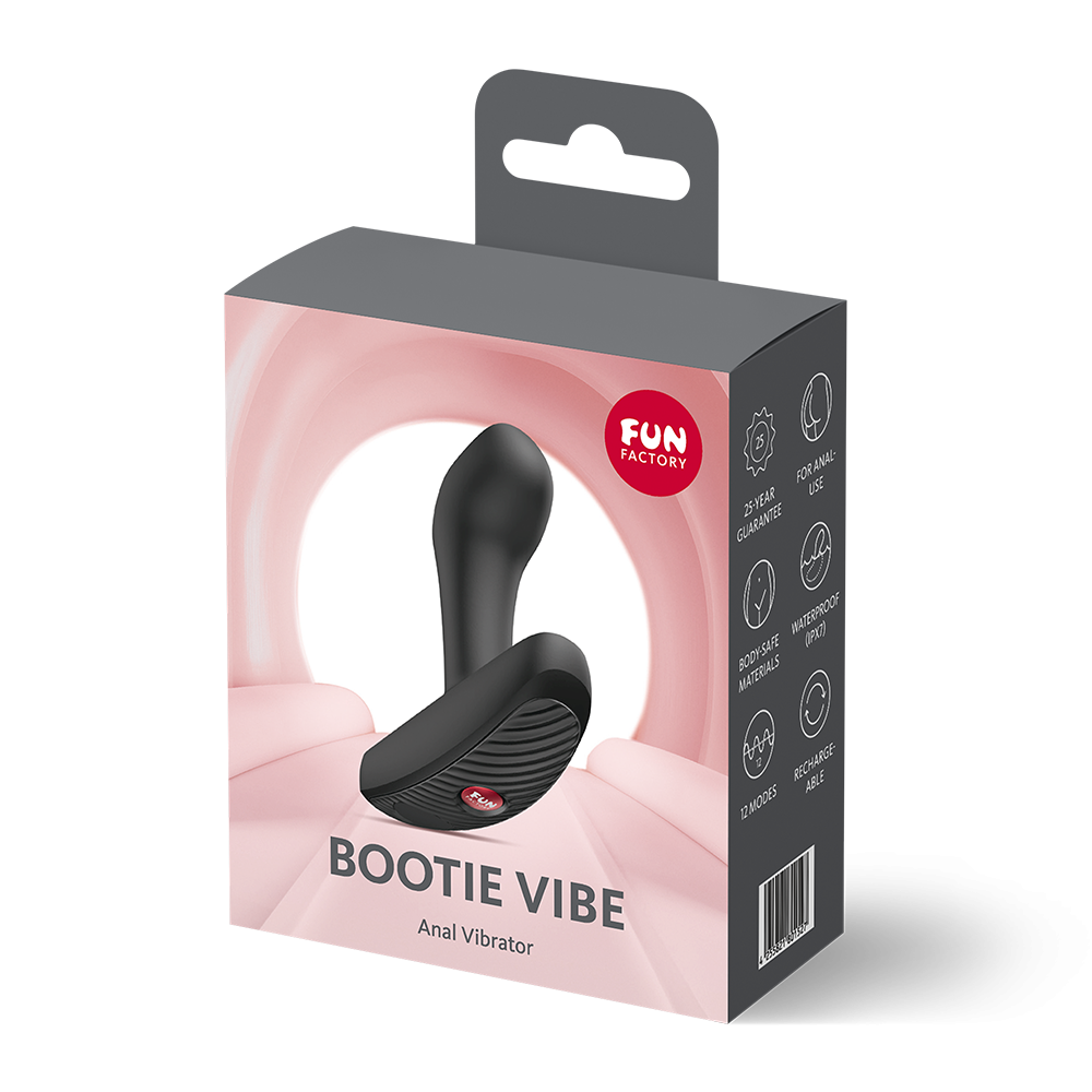 Bootie Vibe Anal Vibrator - Black